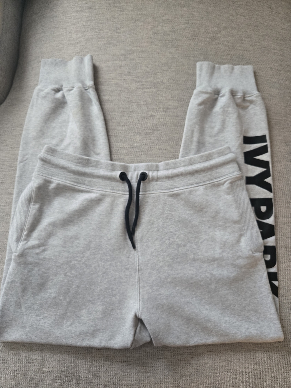 IVY PARK  Light Gray Logo Sweatpants
